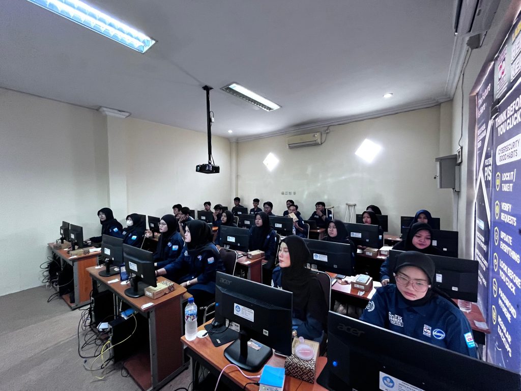 Proses nelajar mahasiswa Politeknik Piksi Input Serang