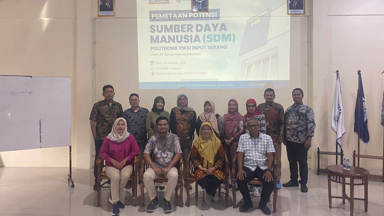 pemetaan potensi sdm politeknik piksi input serang